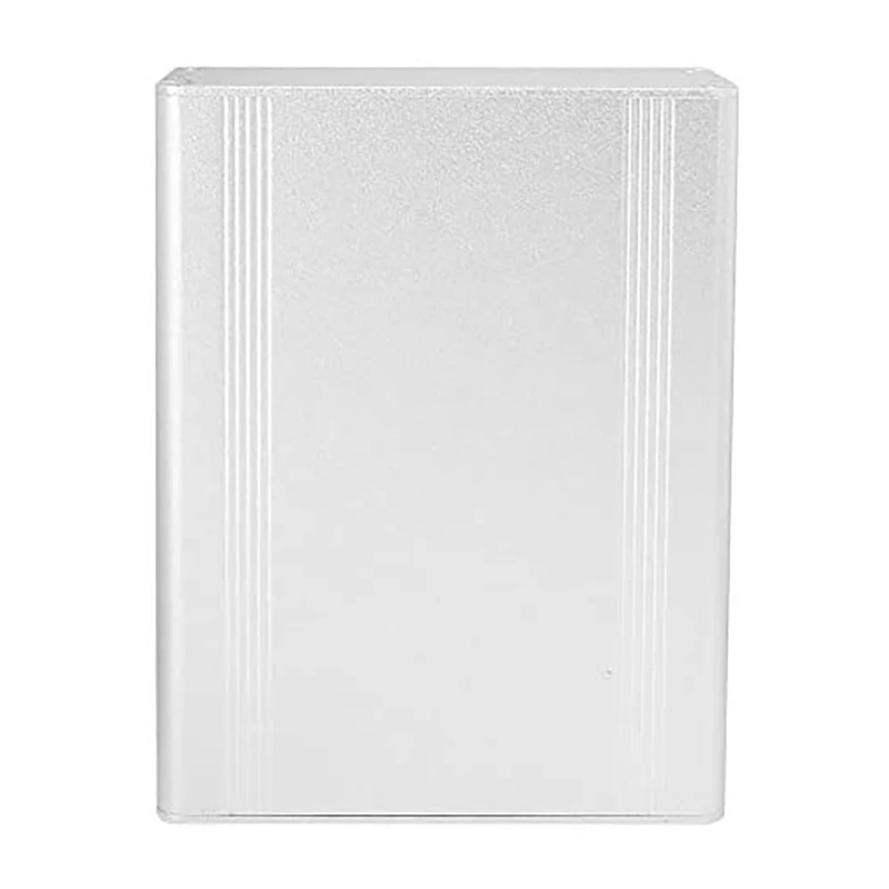 Caja de refrigeración de aluminio, tecnología de oxidación de trefilado de carcasa, caja de protección de placa de circuito DIY de 38x88x110mm