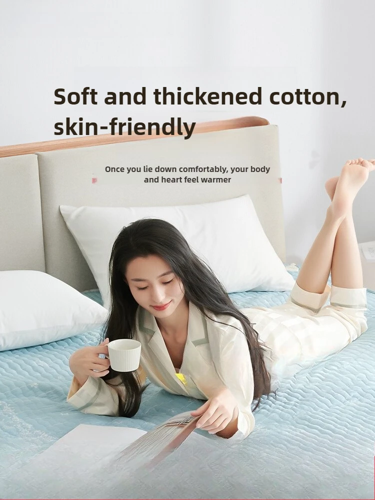 

Electric blanket Double control Electric mattress Single intelligent temperature control Warm household pure cotton