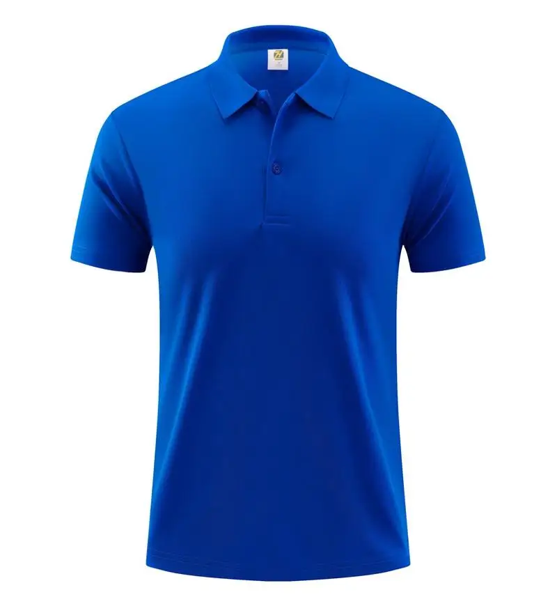 Sommer-Business-Poloshirts, einfarbig, lässig, kurzärmelig, Fahrradanzug, Fitness-T-Shirts für Herren, Angeln, Wandern, Golf, Polos, Oberteil