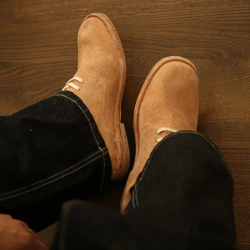 Handmade Genuine Leather Loafers Men's Shoes Designer Luxury Non-Slip Office Wedding Summer Casual Derby Leather Shoes Male