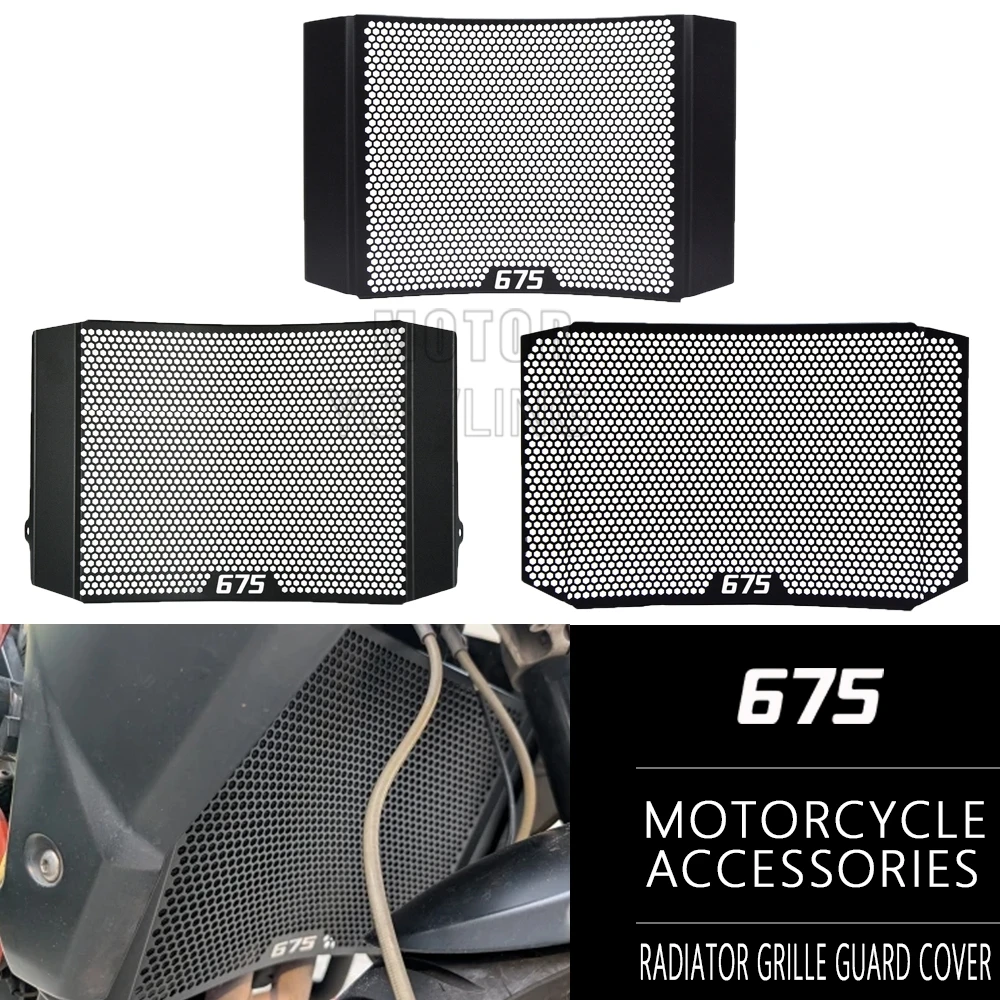 

Защитная решетка радиатора для мотоциклов Street Triple R, Street Triple 675, 675 R, 675R 2008-2016 годов выпуска