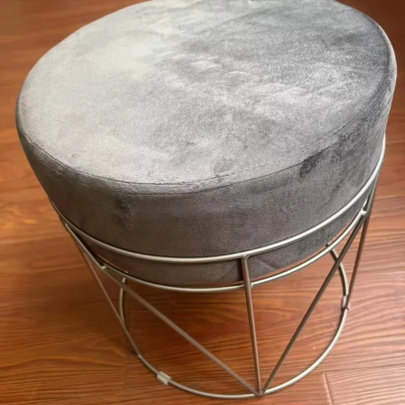 Nordic Stylish Minimalist Storage Bench Creative Shoe Stool Modern Entryway Seat Fashionable Home