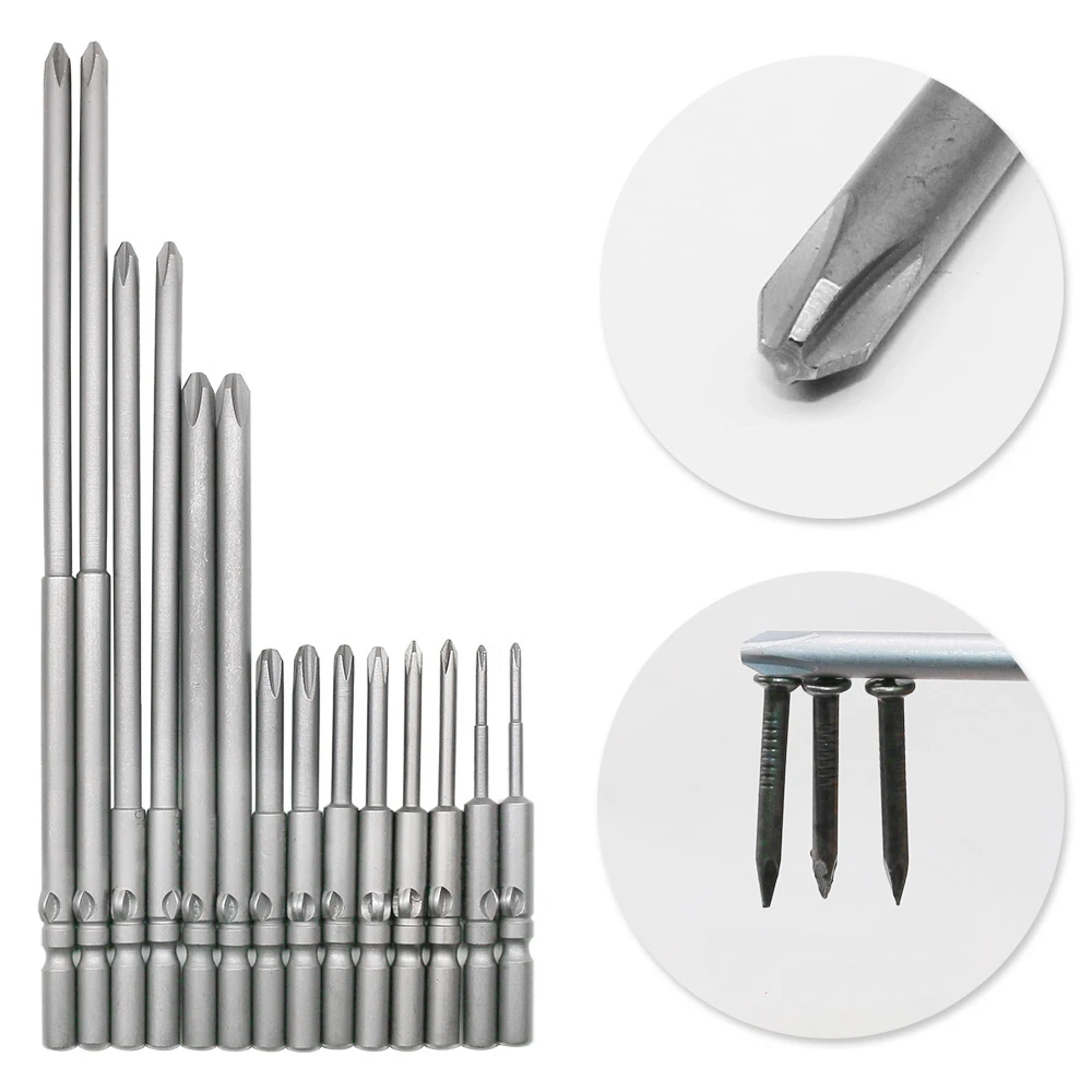 

10 головок крестообразной отвертки, автоматические отвертки, головки электрических отверток