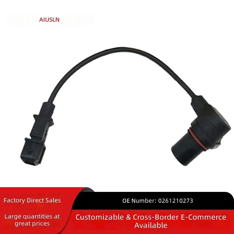 For Geely Haima F6 483 Crankshaft Position Sensor 0261210273 UMC with Rubber Ring Auto Engine Camshaft Sensor