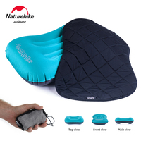 Naturehike Inflatable Pillows Ultralight Camping Pillow Portable Neck Inflatable Seat Travel Pillow Hiking Sleeping Air Pillow