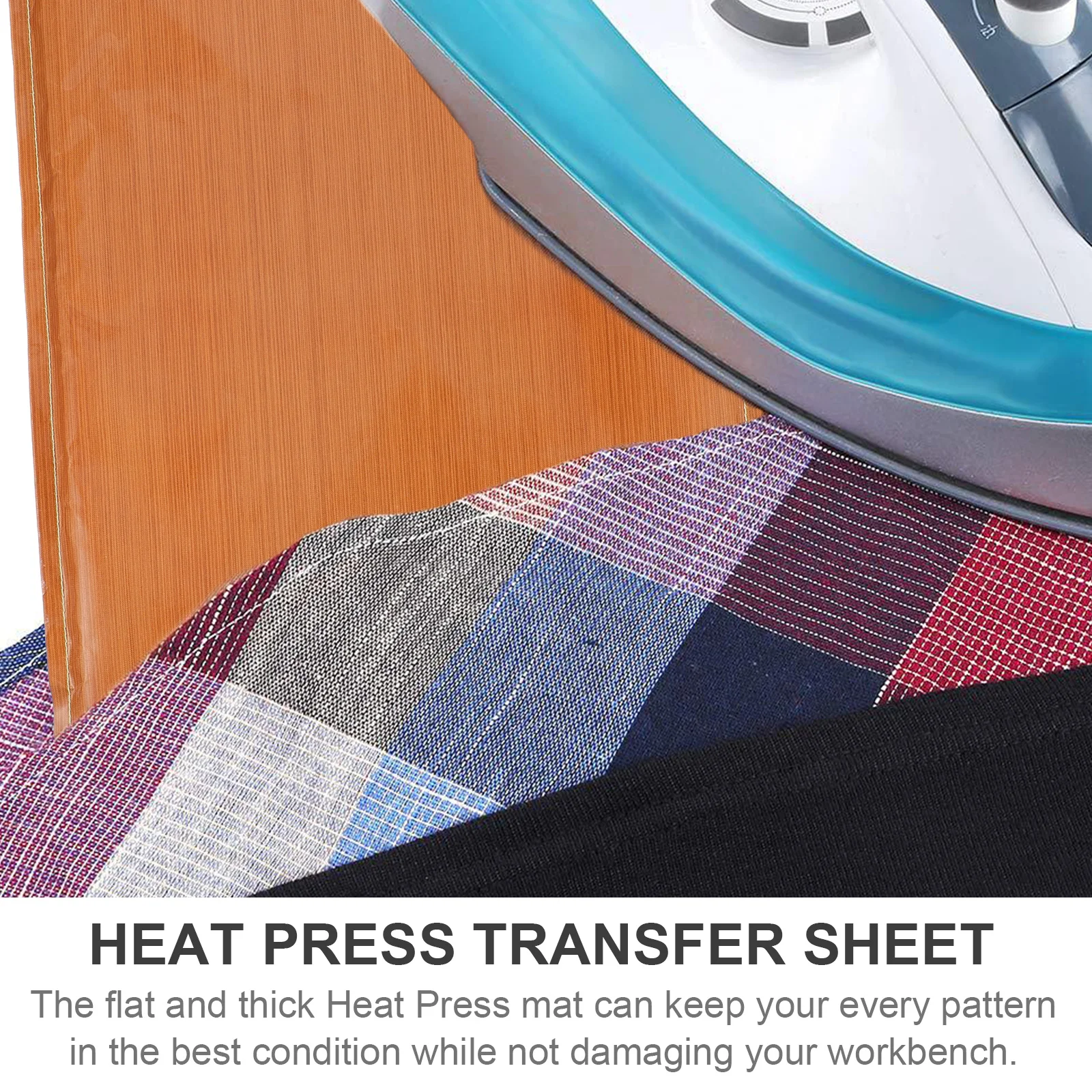 

Heat Insulation Mat 12x15inch Reusable Ironing Pad Heat Press Transfer Vinyl TShirts Sweatshirts Banners Blankets Art Supplies