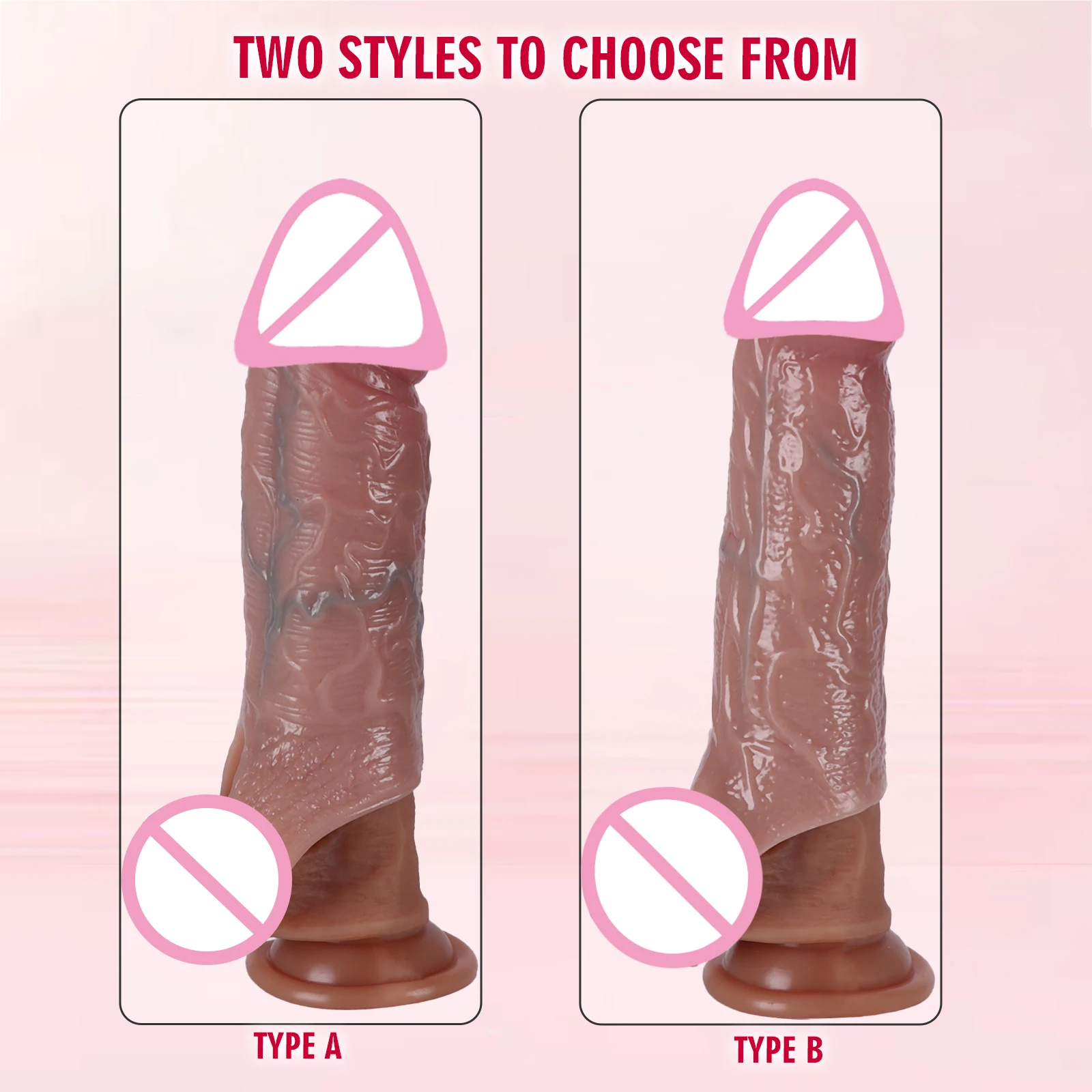 حلقة القضيب الذكور واقعية القضيب كم موسع الديك كم ديك توسيع تأخير القذف خاتم الديك قابلة لإعادة الاستخدام الواقي الذكري لعبة الجنس #6