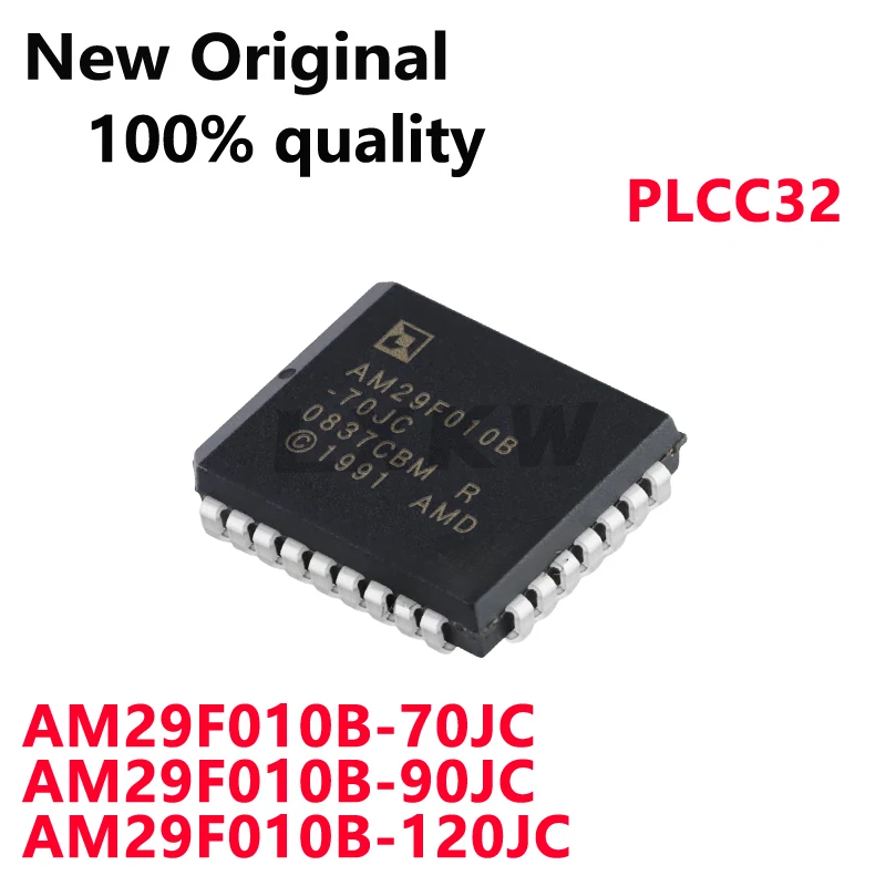 5/pz nuovo originale AM29F010B-70JC AM29F010B-90JC AM29F010B-120JC AM29F010B PLCC32 chip di memoria In magazzino