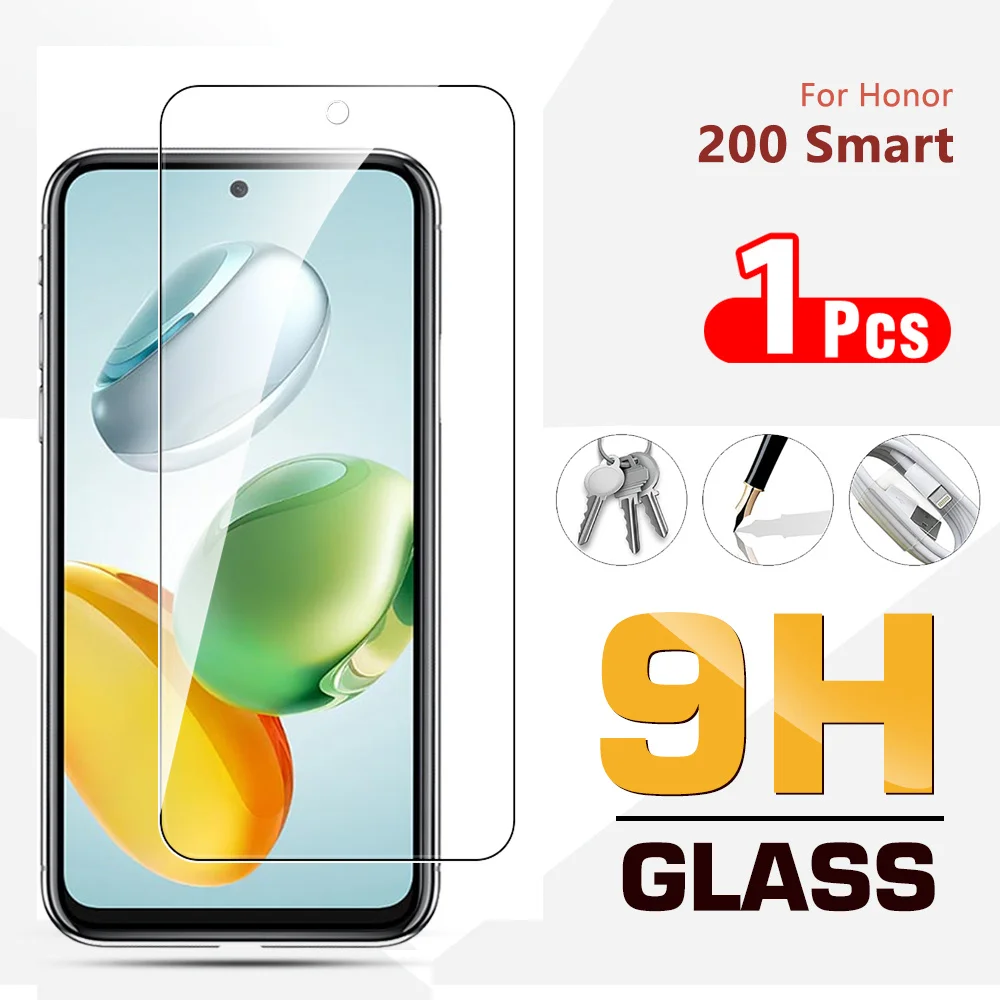 Protective glass For Honor 200 smart 200Smart Screen Protector honor200 smart Full CoverTempered Glass 6.8inch Honor200smart 5G