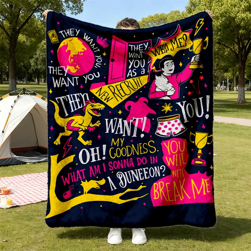 Dungeon Crawler Carl Book Series Soft Blanket, Matt Dinniman Who Me Sci Fi Book Lover Comfy Blanket