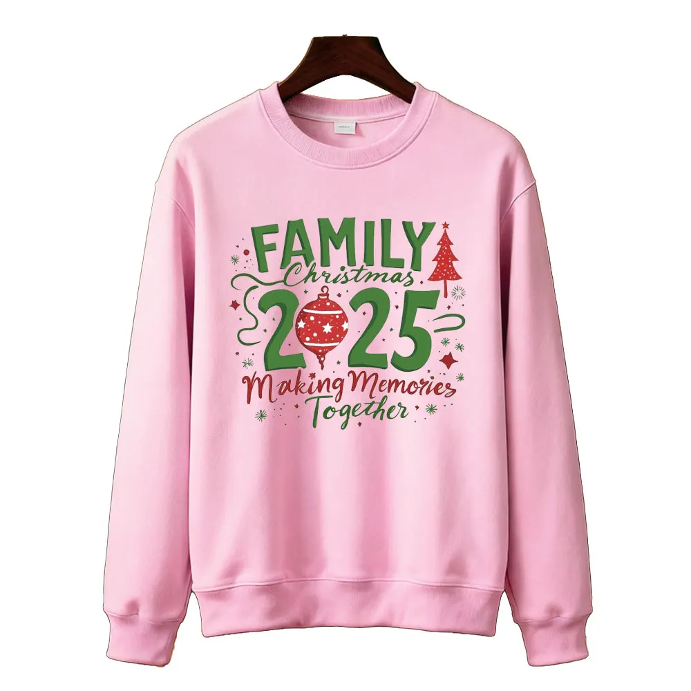 Famille Noël 2025 PNG fabrique des souvenirs ensemble Téléchargement numérique Conception par sublimation de vacances Ornement de Noël Clipart pour tasses