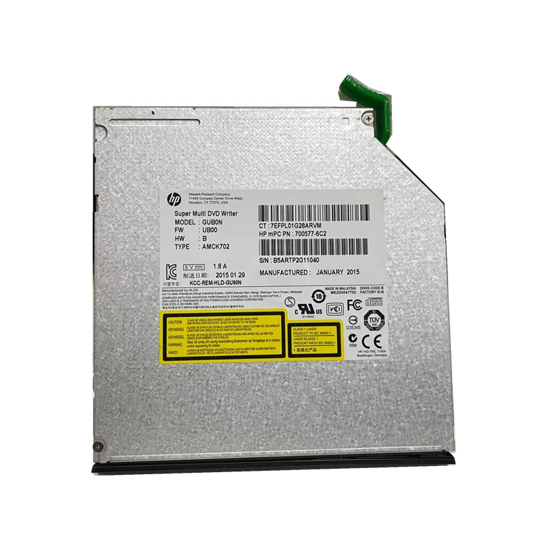 محرك الأقراص الضوئية SFF DVDRW إطار أسود لـ HP ProDesk 280G2 280 G2 480 G3 490 G3 498 G3