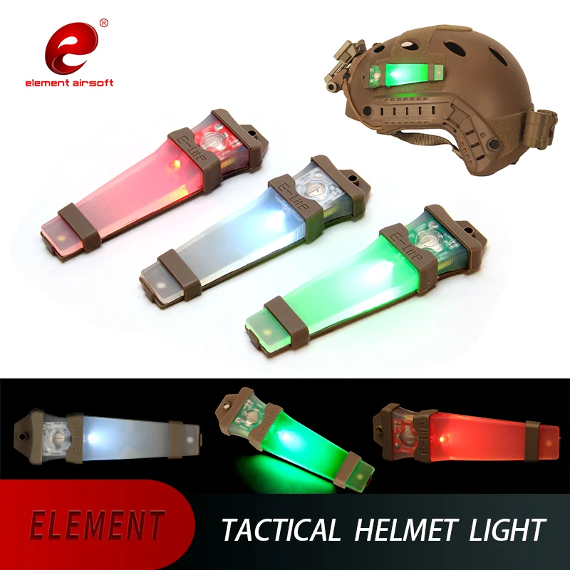 Airsoft Tactical Helmet Light Identification Surefir Marker Light Survival Signal Helmet Lamp Helmet Weapon Flashlight EX234