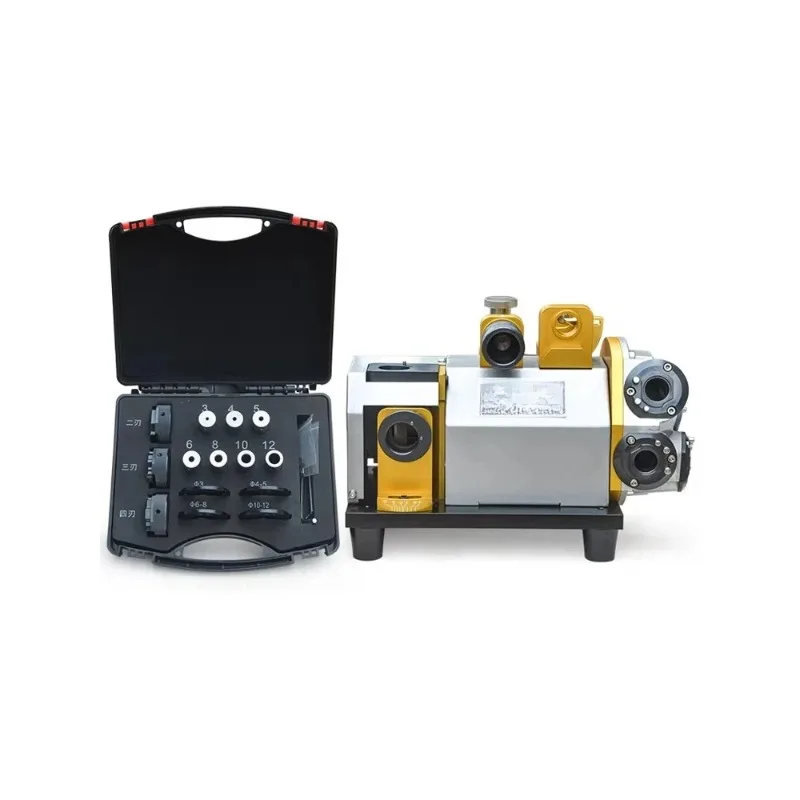 GD-1213 Precision Milling Cutter Drill Compound Grinder and Dual Purpose Tool Sharpener for Workshop Use