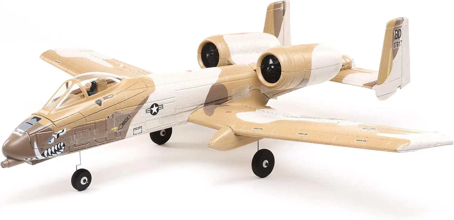 RC Airplane UMX A-10 Thunderbolt II 30mm EDF BNF Basic Transmitter Battery and Charger not Included with AS3X and Safe Select 56