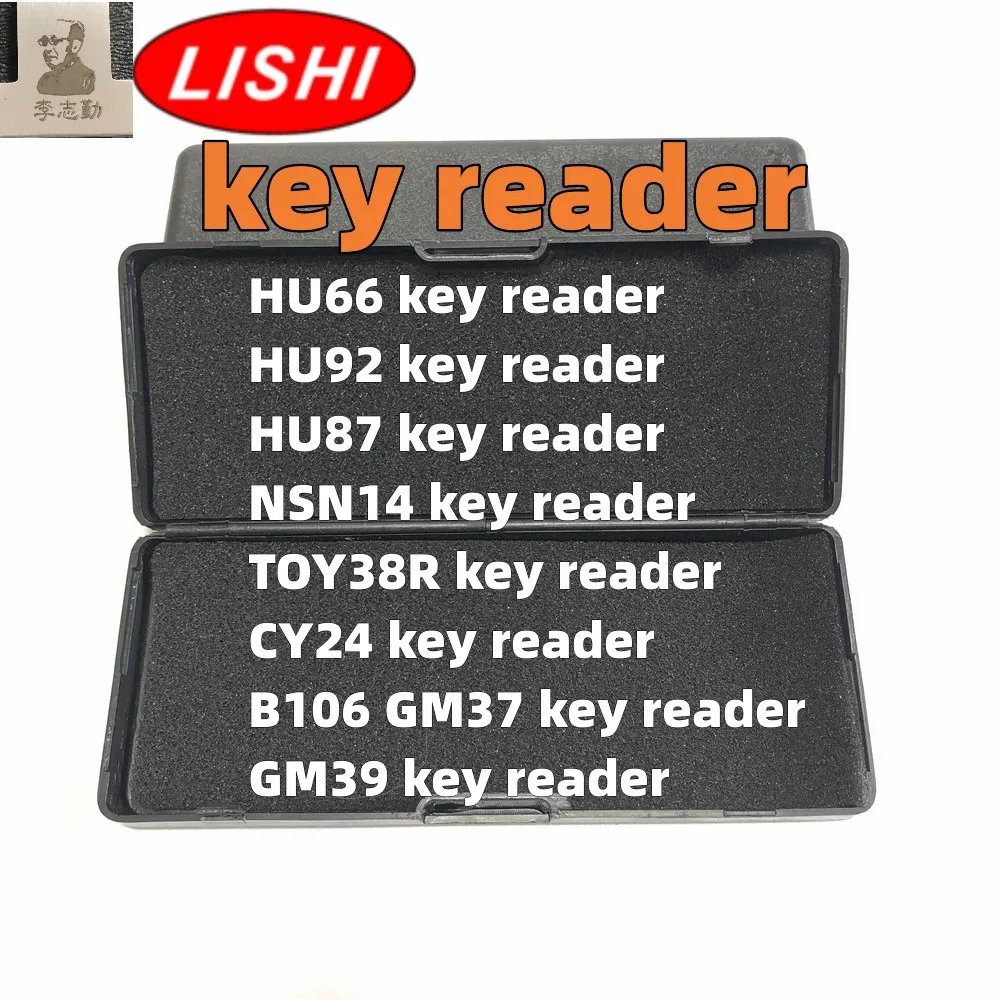 Lishi key reader not 2in1 Tools HU66 HU92 HU87 NSN14 TOY38R CY24 B106 GM37 GM39 YH35R FO38 HY17 SZ14 KW14 key reader