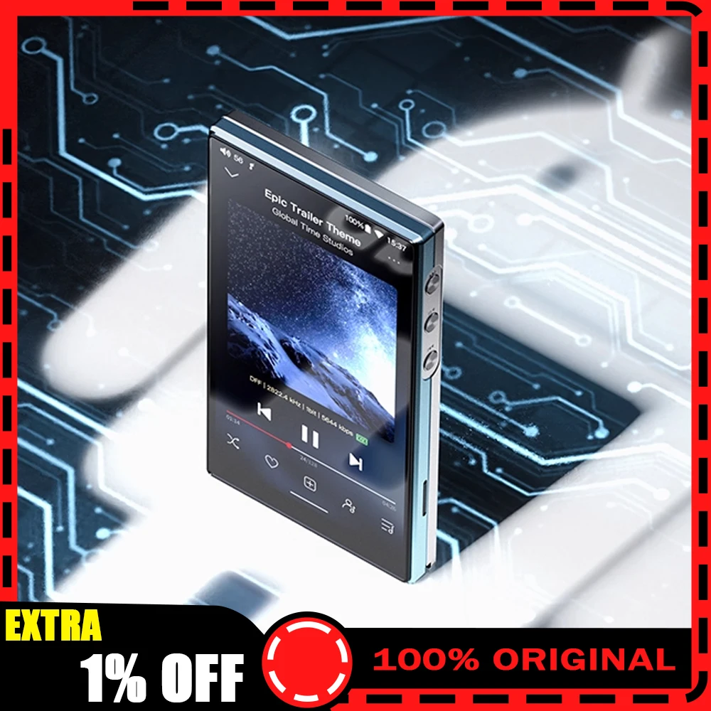 

Портативный плеер Fiio Jm21, Snapdragon 680, HD усилитель без потерь Dual-Cs43198, двойной-700 МВт, поддержка упора, Spdif, индивидуальный