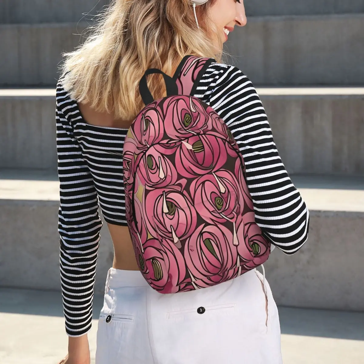 

Charles Rennie Mackintosh Backpack Hot Sale Daypack Large Capacity Kids BookBag School Bag Shoulder Bags for Men Women