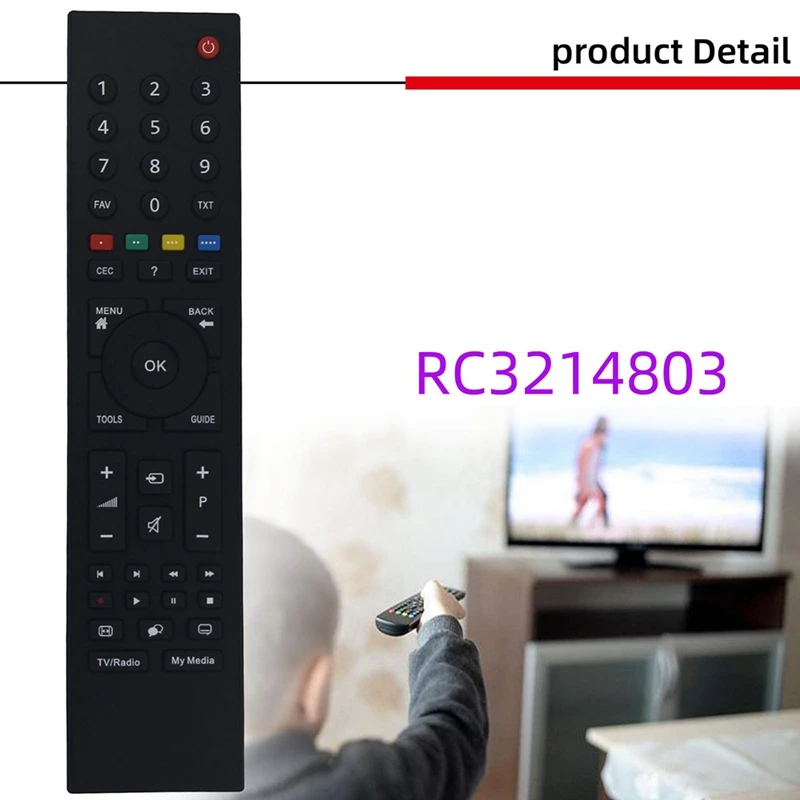 New TP6187R-P1 TS1187R-5 TS1187 For GRUNDIG TV Remote Control RC3214803 For 32Vlc9220