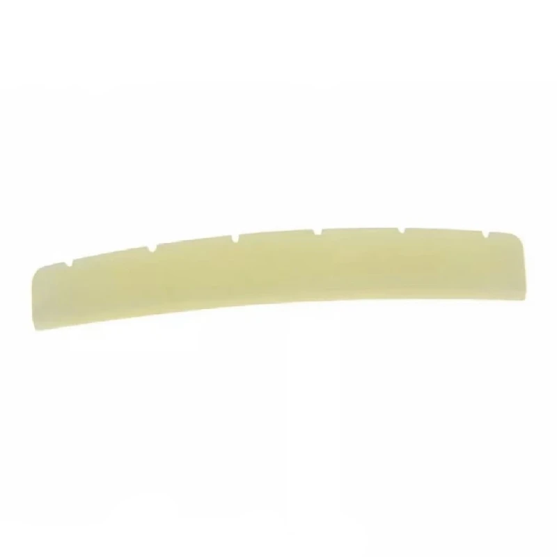 Porca Inferior Radiousada Óssea para Fender Strat, Guitarra Tele, Crus, 10x, 43mm Raio: 7.25\