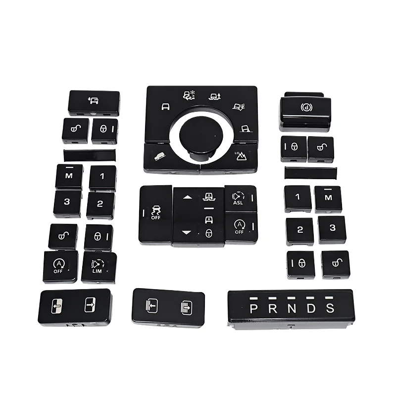 Car Terrain Mode Switch Button Cover for Land Rover Range Rover Vogue 2013-2017 For Range Rover Sport 2014-2017