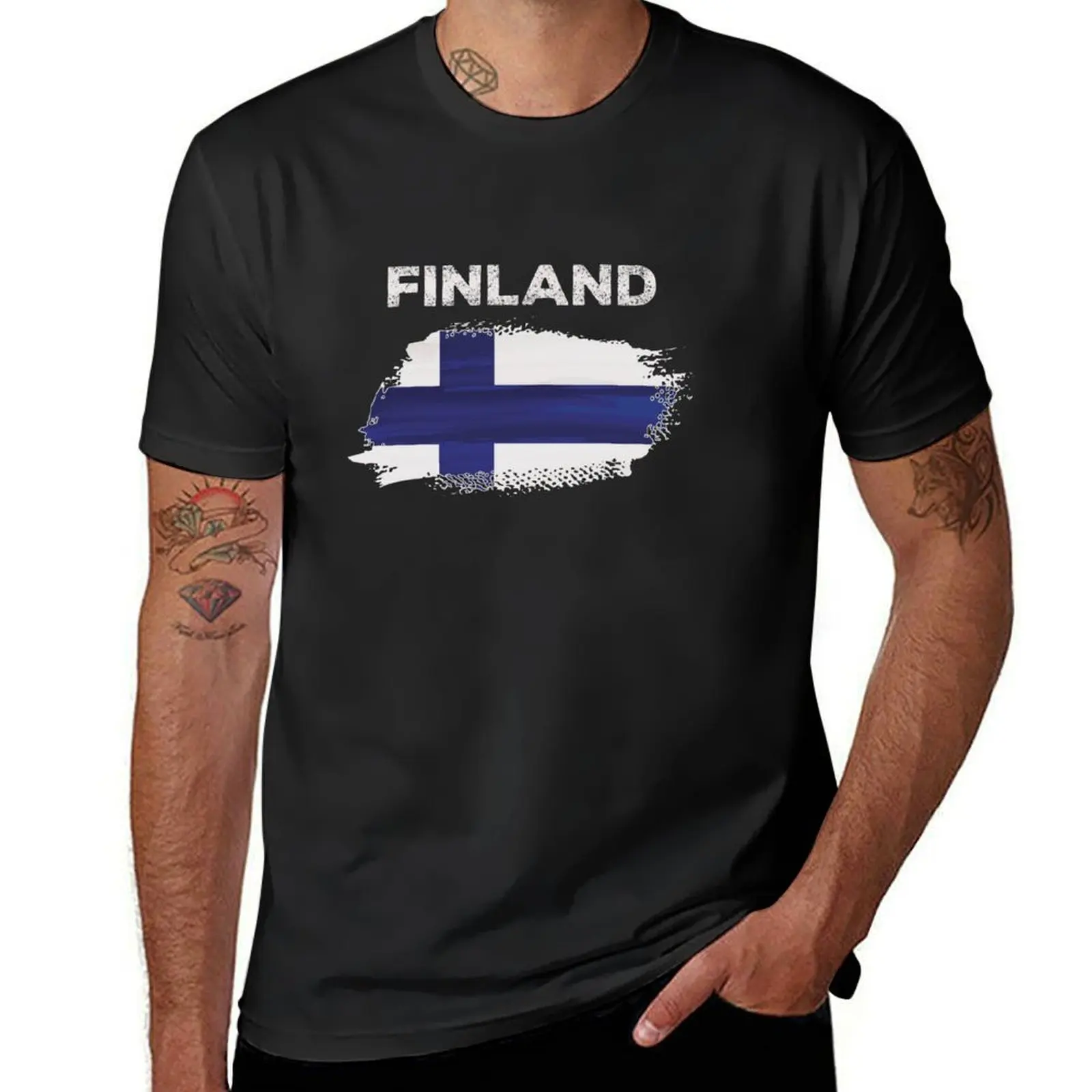 

Finland Flag Shirt / Gift for Finnish / Proud Finnish Pride / Finland Gift Finnish Roots Unisex T-Shirt