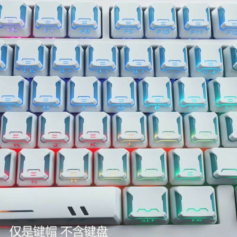 NEW Stellar Prism Mecha Style Keycaps Mechanical Keyboard Cherry Profile PBT Custom Keycaps PC Gaming Keyboard Accessories Gift