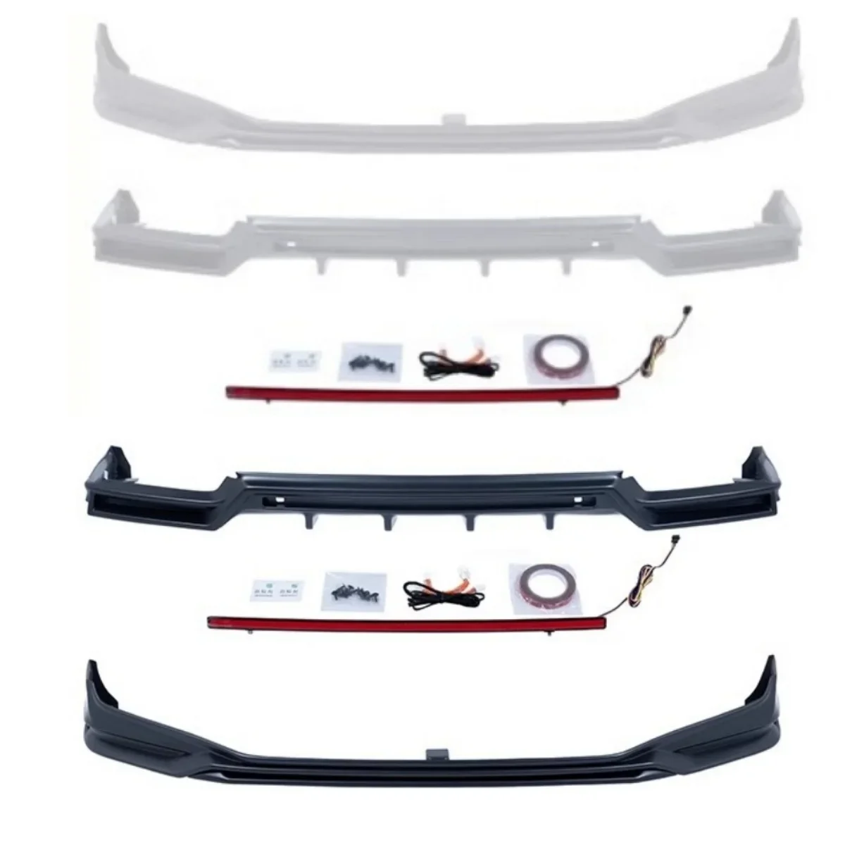 

Front lip Rear lip for Honda Odyssey 2022 Upgrade Surround Front Rear shovel Body kit Car Accessories