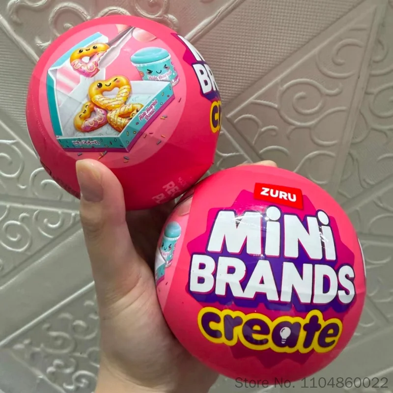 Nuevo Set de Juguetes Coleccionables Zuru Mini Brands Create Kawaii Kitchen Serie 2 DIY Cápsula Surtida 2026 – Regalos para Amantes de la Gastronomía