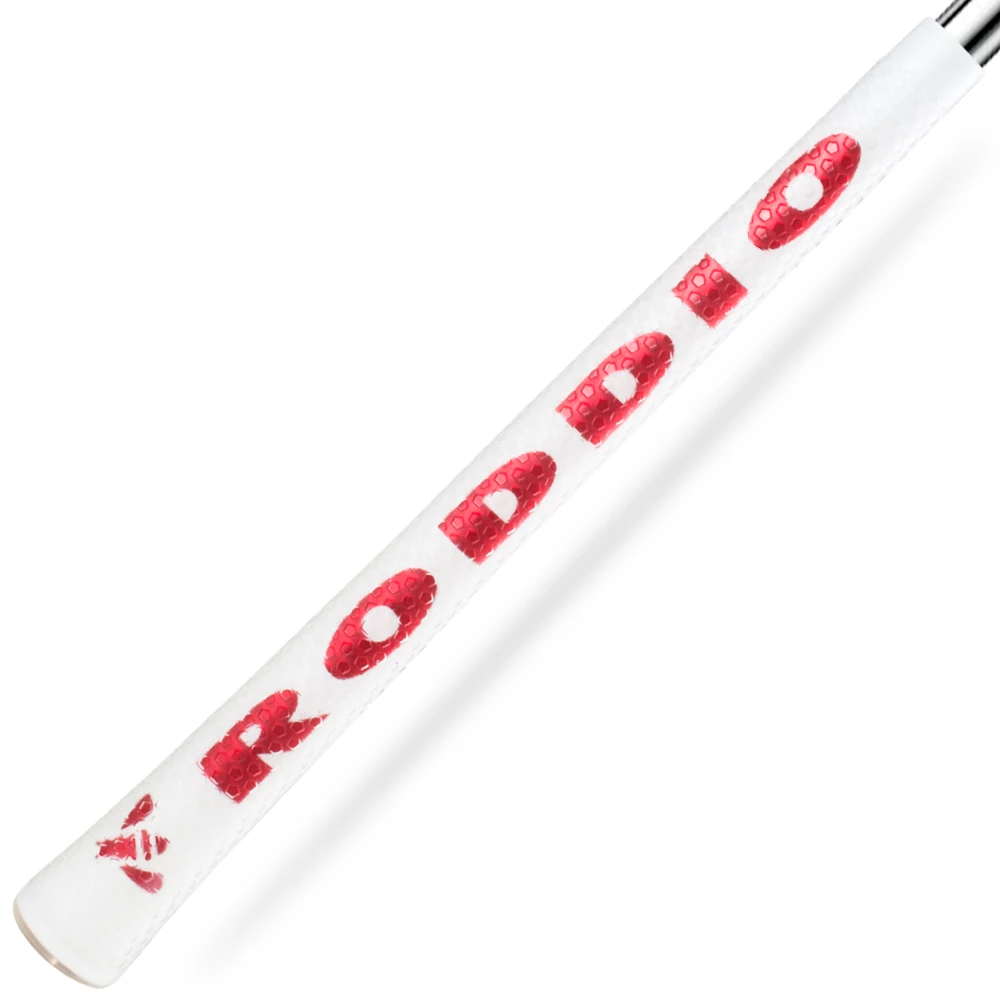 New White/Gold RODDIO 2×2 PENTAGON DUO UT Standard Golf Grips Transparent Club Grip