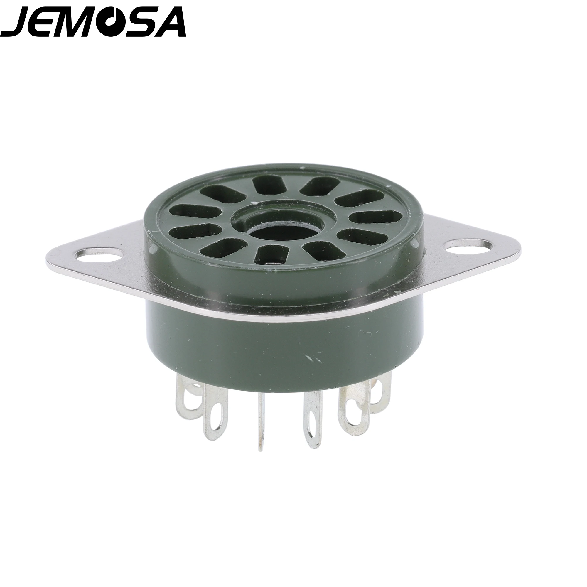 2 pçs 11pin tubo soquete baquelite GZS11-A soquetes válvula tubo de vácuo amplificador áudio do vintage alta fidelidade