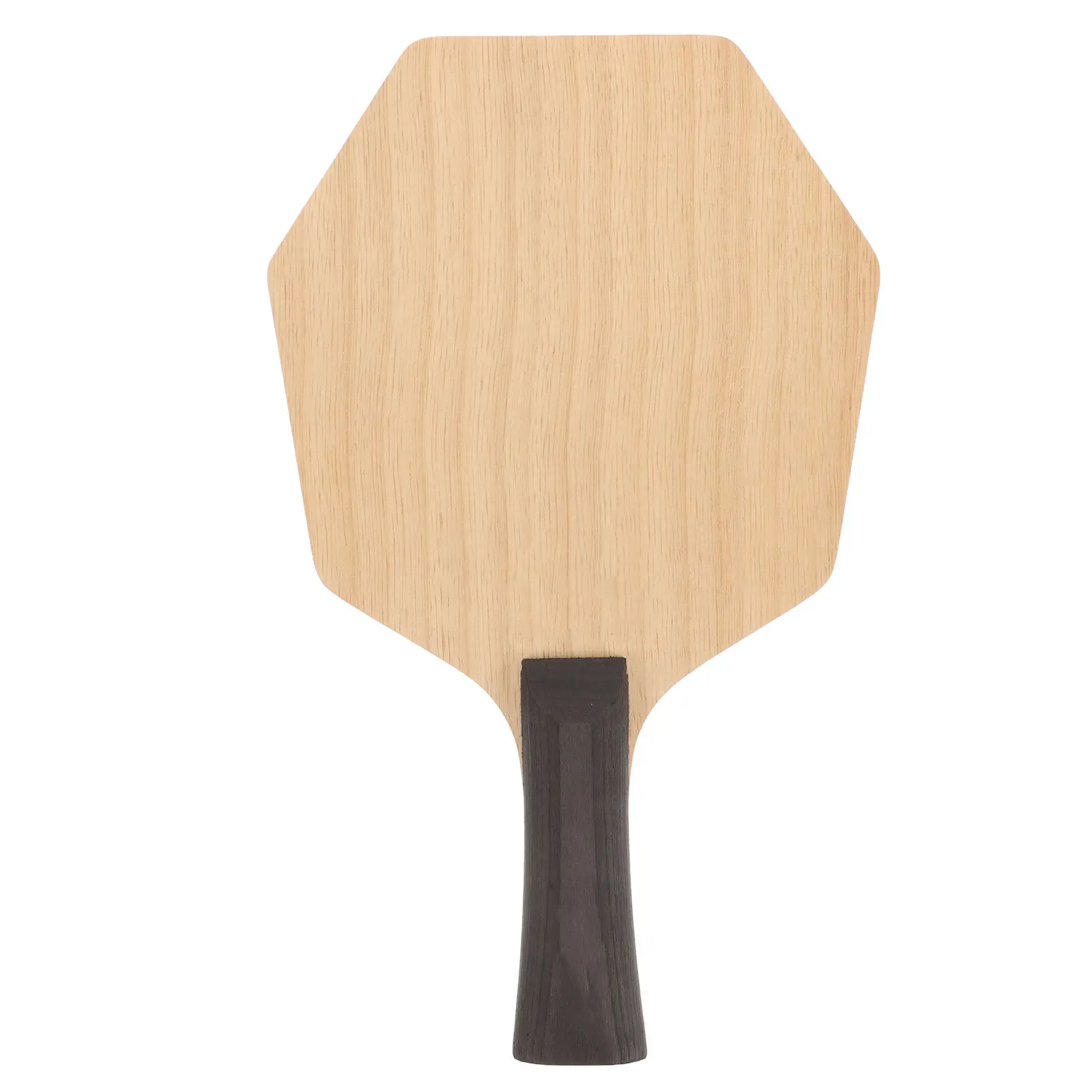 

Hexagon Table Tennis Paddles Five Layer Construction Wood Material Durable Fine Craftsmanship Suitable Various Playing Styles
