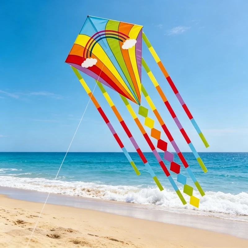 100m Line Kites Diamond kites Flying nylon kites string delta kite beach kite Adults kite weifang cobra kite factory ikitefly