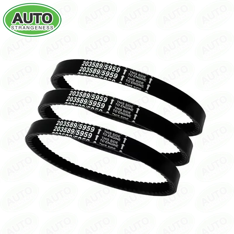 

3Pcs Kart Car Rubber Drive Belt 30 Series Replacement For Manco 5959 For Comet 203589 For American Sportworks Kart Car Accessory