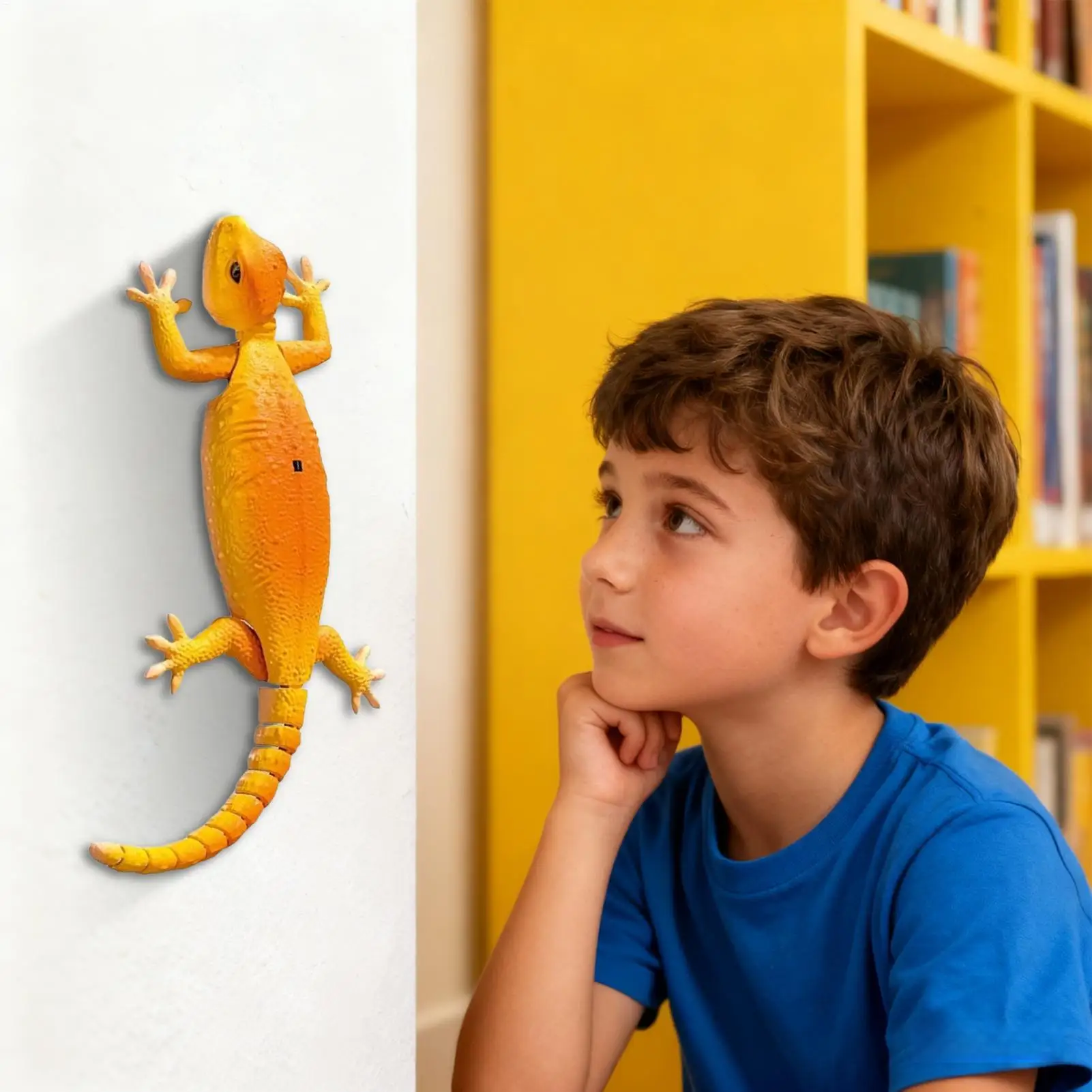 Controle remoto gecko wallclimbing carro para crianças elétrico rc lagarto brinquedo natal novidade presente rastejando brinquedo seguro e durável