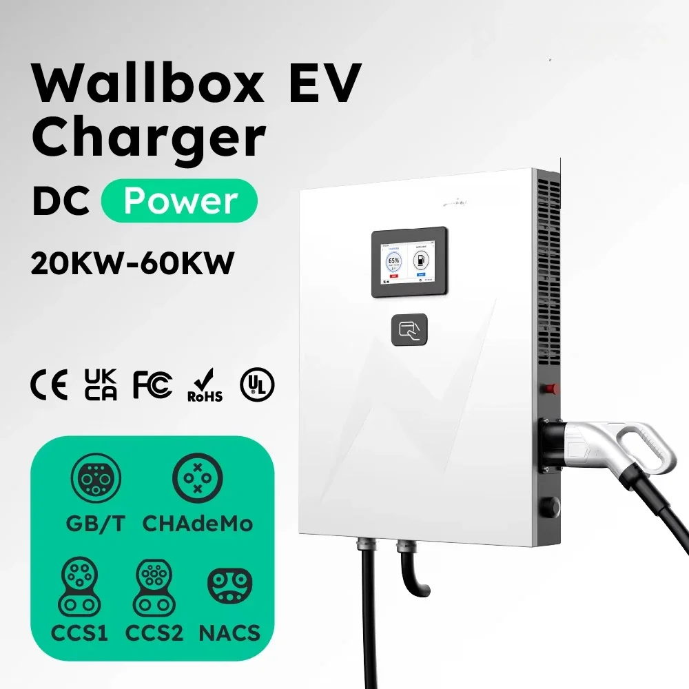Penoda New 30kW DC Fast Charger Modular OEM ODM Commercial EVSE Smart Grid Integrated CCS1 CCS2 Ev NACS GBT Fleet