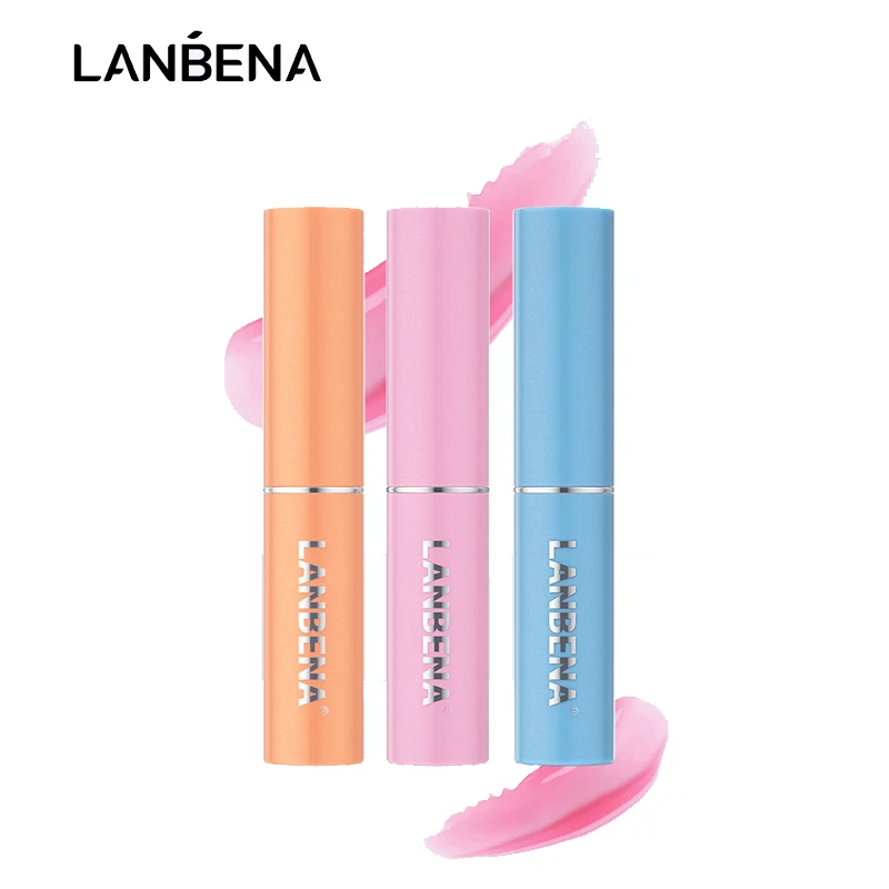 

LANBENA Lip Balm Relieves Dry Lips Softens Dead Skin Cells Eliminates Lip Lines And Modifies Lip Color Makeup