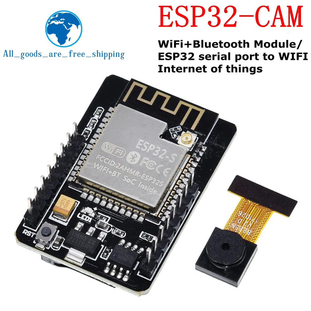 1pcs ESP32-CAM WiFi Module ESP32 serial to WiFi ESP32 CAM Development Board 5V For Bluetooth with GC2640 Camera Module