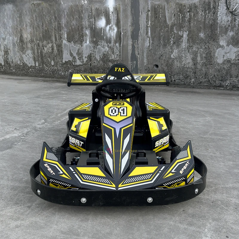 

Hot Sale Attractive Electric Go Karts for Kids & Teens with Colorful Lights for Racing Amusement Parks & Shopping Malls