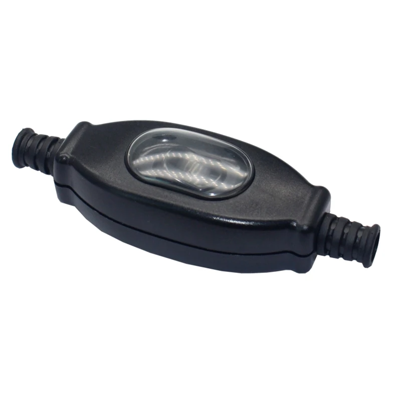 M2EE-interruptor basculante de encendido/apagado en línea, Cable de lámpara, impermeable, IP65, 250V, 3A