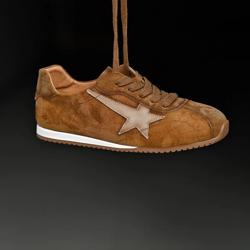 

2026 Spring Lace-up German Training Shoes Comfortable Soft Sole Versatile Casual Women's Sneakers Phoentin FT4341