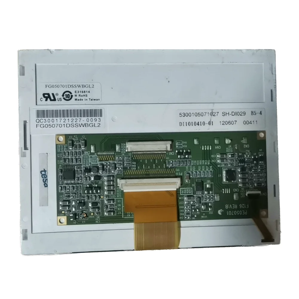 

5.7 Inch FG050701DSSWBGL2 LCD Display Matrix Screen Repair