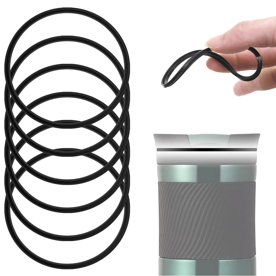 6 Pcs Seal Replacement for Contigo Snapseal Byron Travel Mug 16oz & 20oz，Contigo Snapseal silicone ring replacement