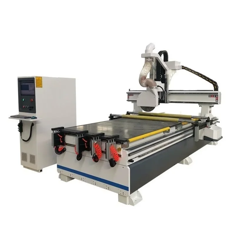 Cnc  band saw for cut wood borad mdf plywood machine spindle saw cutting door cabinet Woodworking Machine