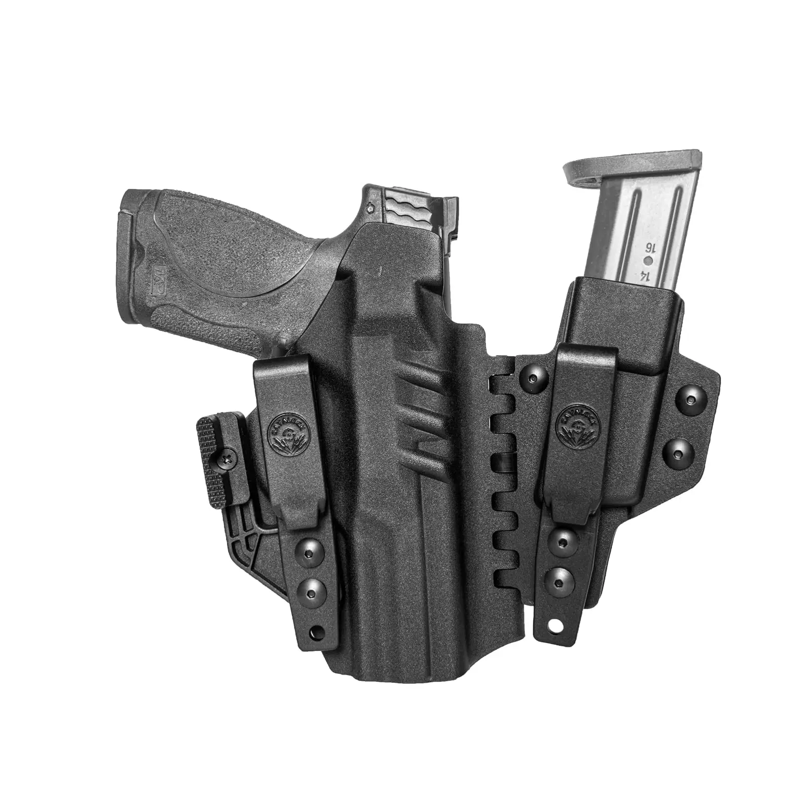 

Tactical Quick Release Holster S&W M&P 9 Iwb Holster Compatible With M&P 9 M2.0 M&P10 M2.0 Adjustable Cant Left/Right Hand Use