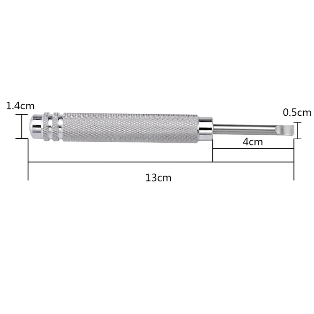 Metal Watch Back Opener Tool Fixed Handle Radian Design for Opening Pressure Case Backs Watch Repair Tools