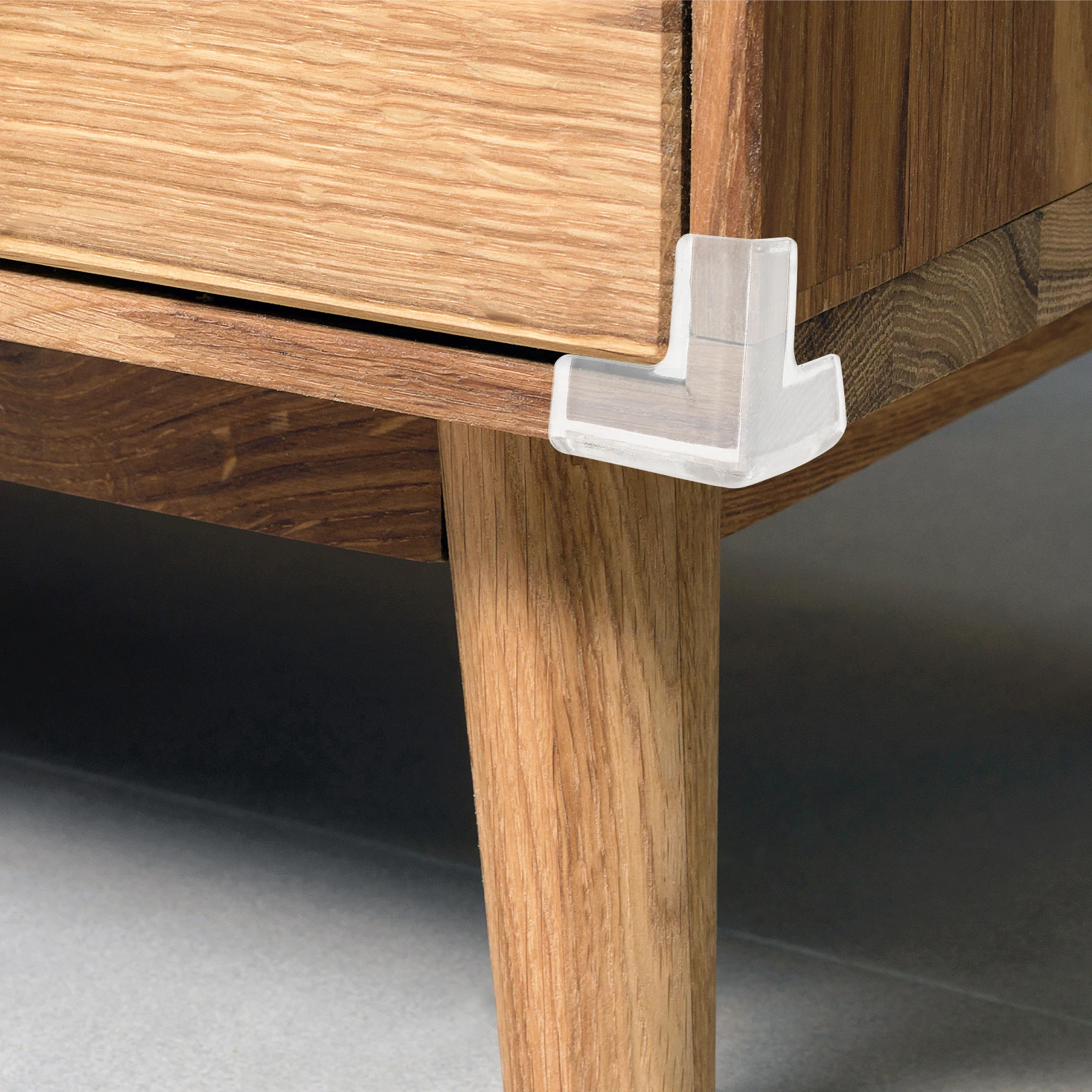 4 قطع من واقيات الزوايا الشفافة للأطفال، واقيات حافة الأثاث الشفافة، مصدات سلامة الطفل، مكاتب، طاولات، خزائن