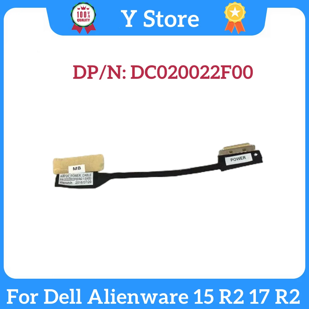 

Y Store Original For Dell Alienware 15 R2 17 R2 AAP20 POWER CABLE DC020022F00 LED LCD LVDS Display Video Flat Cable Fast Ship