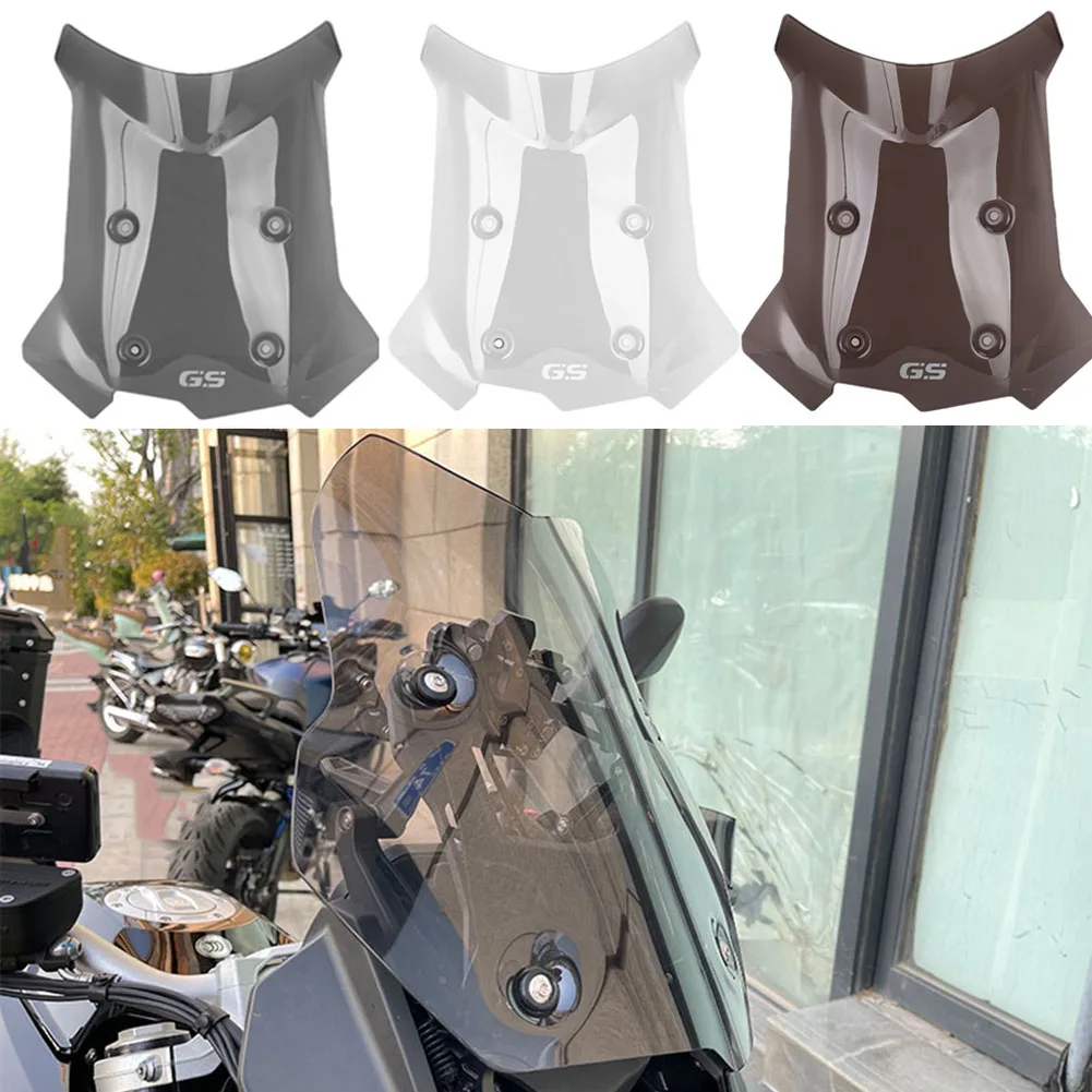 

New Smoke Clear Front Windshield Wind Deflector Parts For BMW F750GS F850GS ADV 2019-2020