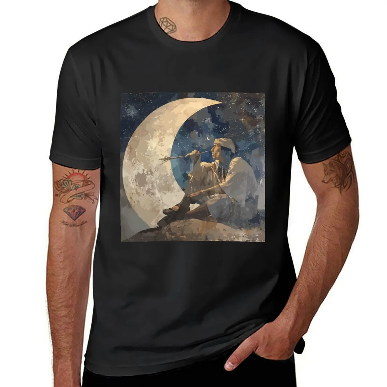 Lunar Ritual T-Shirt funnys shirts graphic tees designer t shirt men